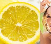 Лимон для лица - полезные свойства и противопоказания, домашние косметологические рецепты с фото
